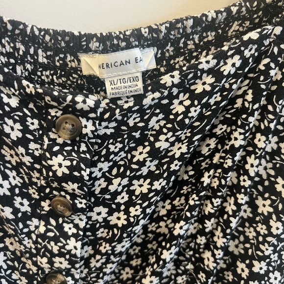 American Eagle Button Down Floral Dress - Picture 2 of 3